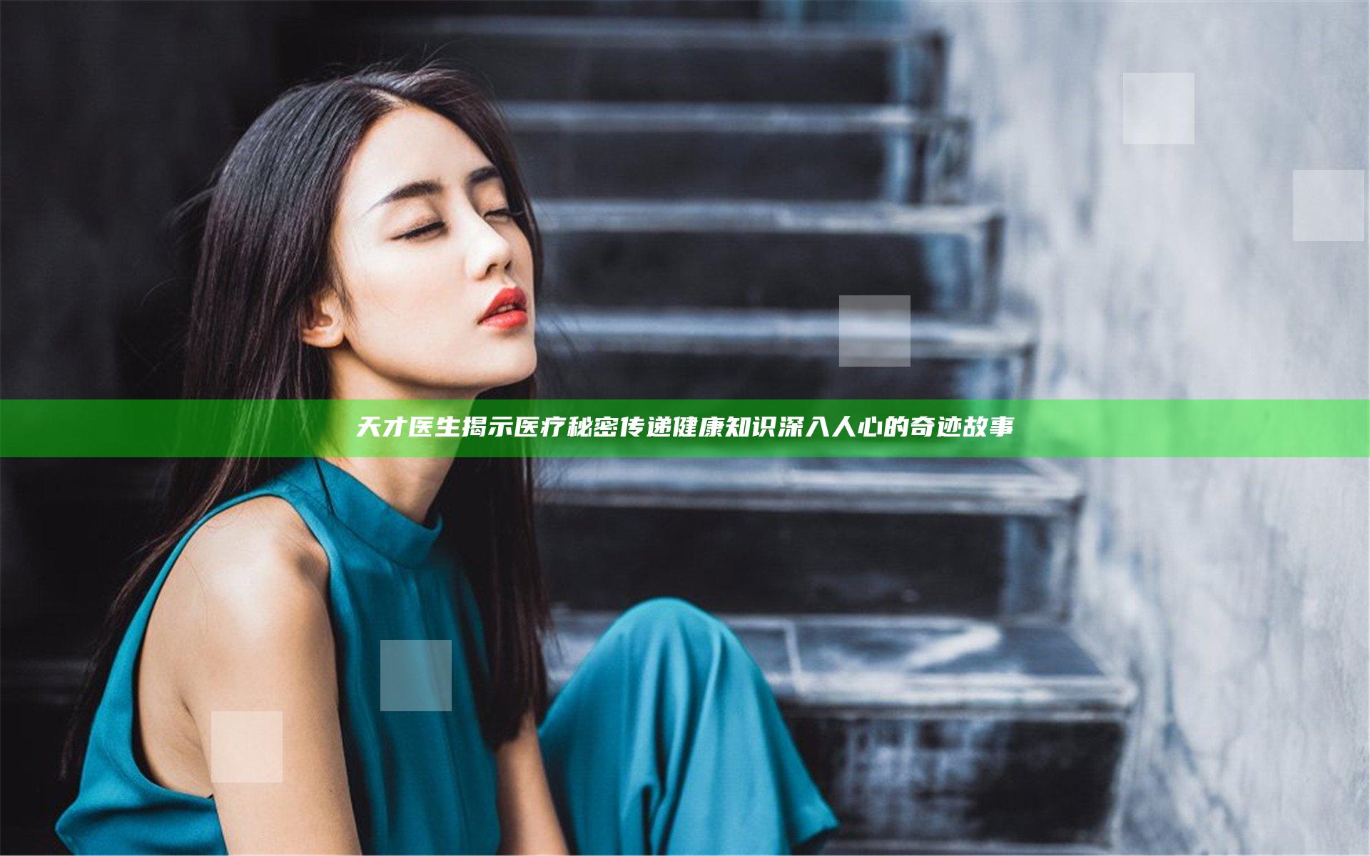天才医生揭示医疗秘密传递健康知识深入人心的奇迹故事