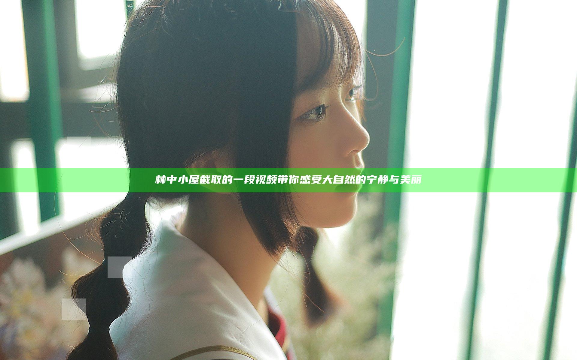林中小屋截取的一段视频带你感受大自然的宁静与美丽