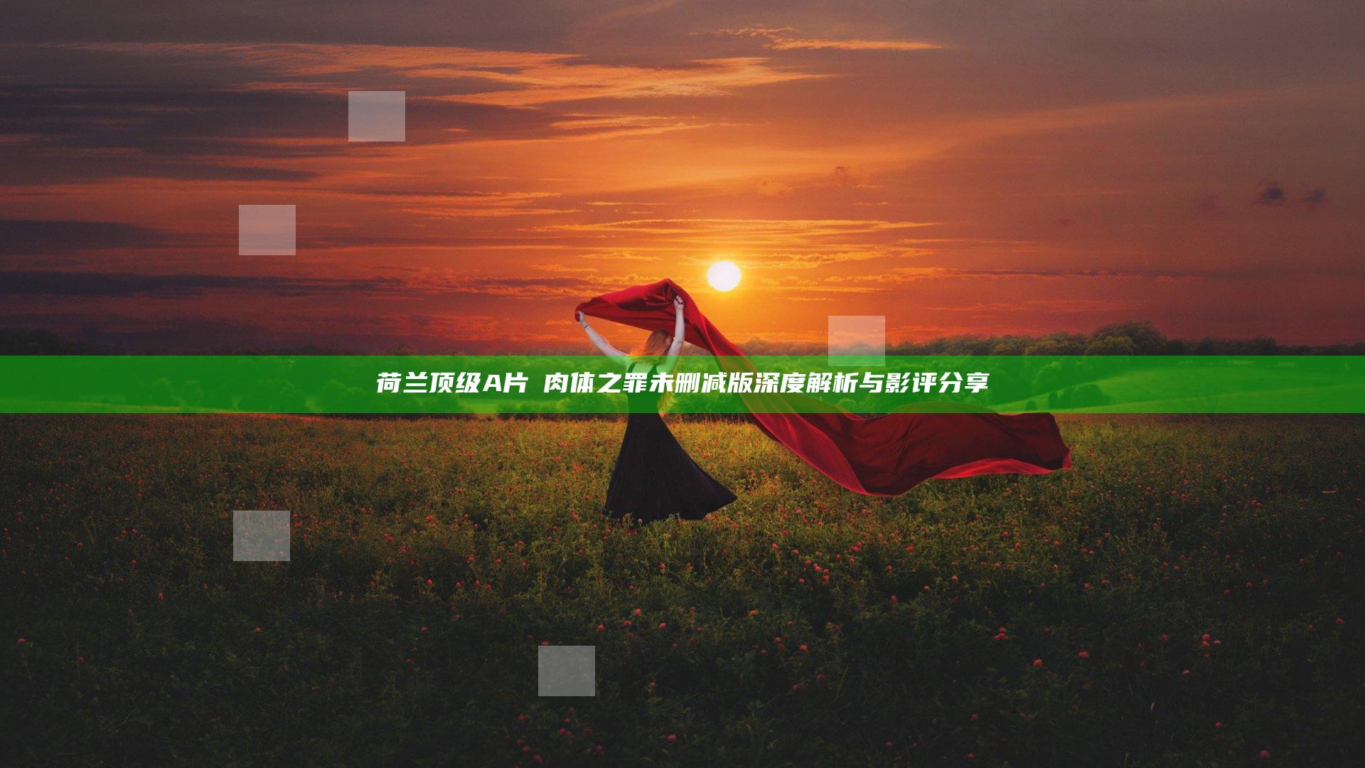 荷兰顶级A片巜肉体之罪未删减版深度解析与影评分享